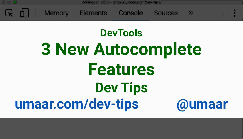 Enhanced autocomplete features in the Console Panel