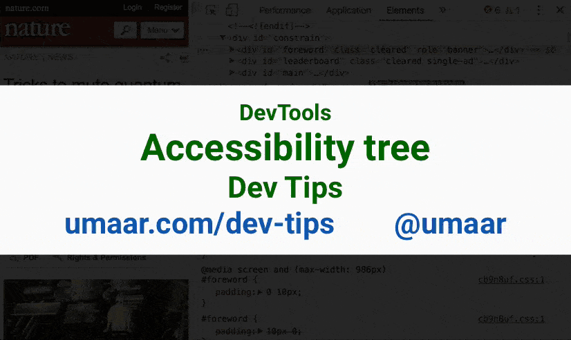 Increase your understanding of accessibility with the accessibility tree