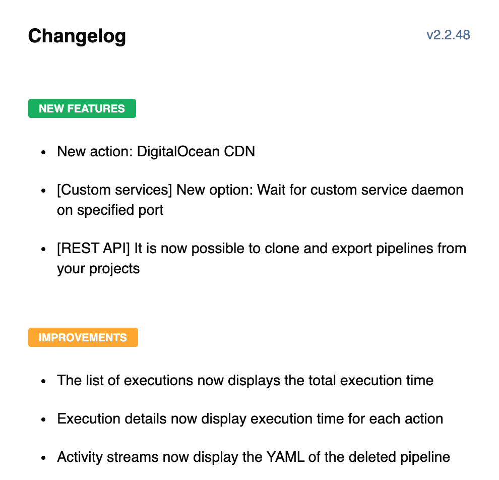 Buddy CI email updates