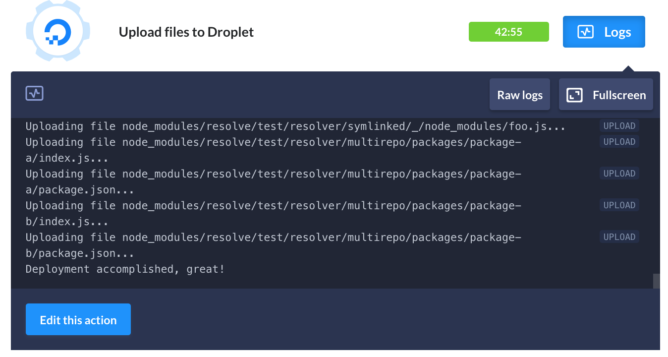 Buddy CI deployment time