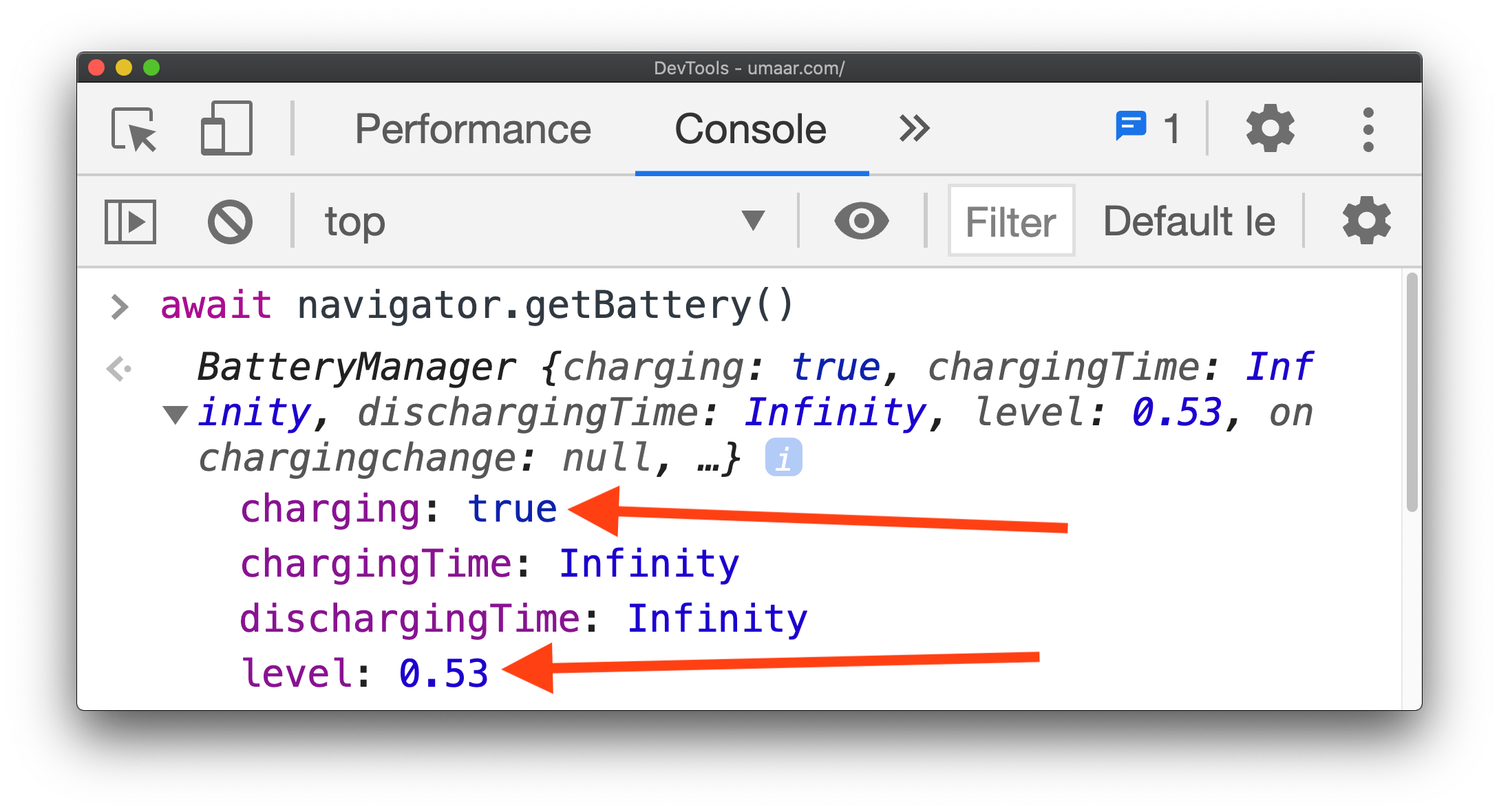 Battery Status