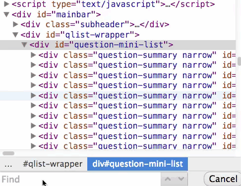 Search Elements By Css Selector Chrome Devtools Dev Tips