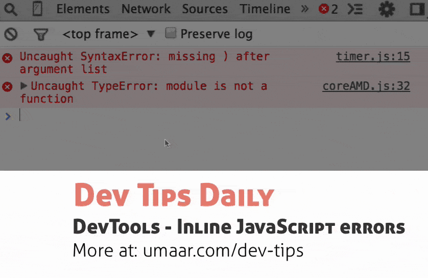 Check your JavaScript syntax in real-time as you type