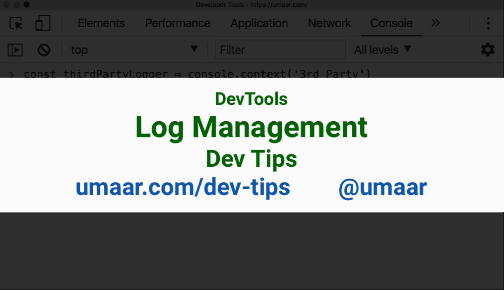 Better JavaScript logging with the Log Management UI
