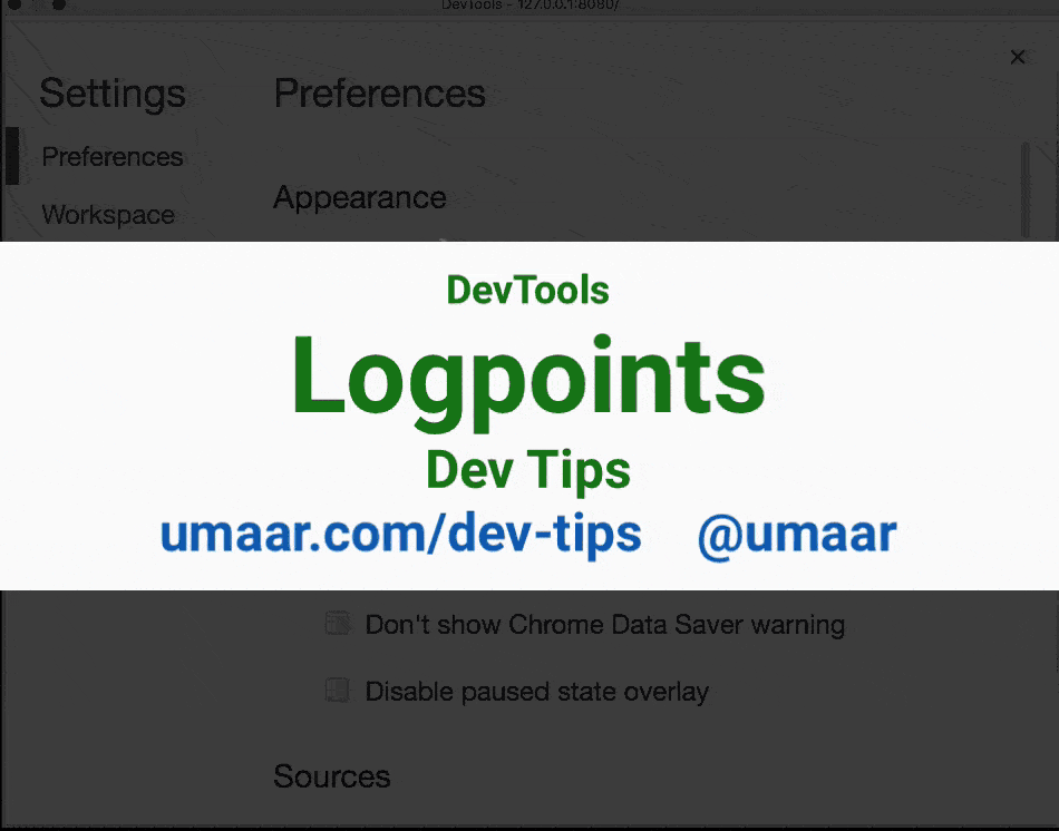 How to use Logpoints for quicker JavaScript debugging