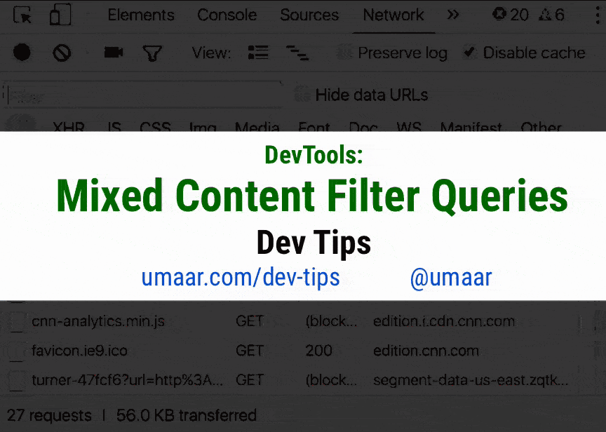 Narrow down mixed content resources with filter queries