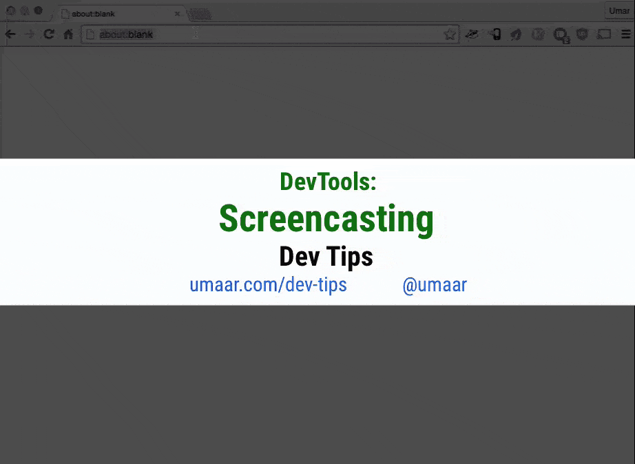 Screencast your device in DevTools with remote debugging