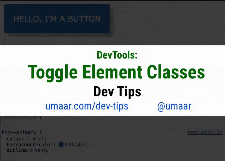 Use the toggle element classes feature for instant visual feedback