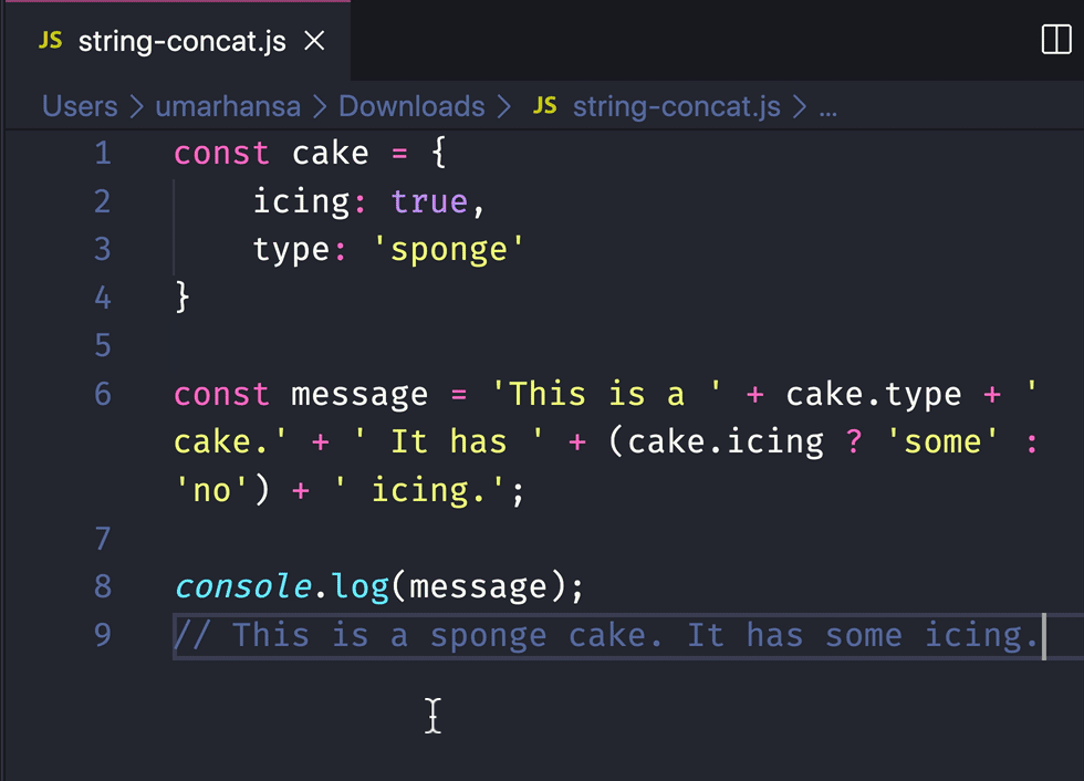 js convert string to number of key strokes